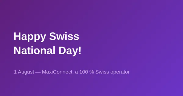 Happy Swiss National Day!