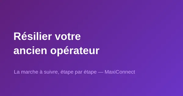 Comment résilier votre ancien opérateur télécom en Suisse